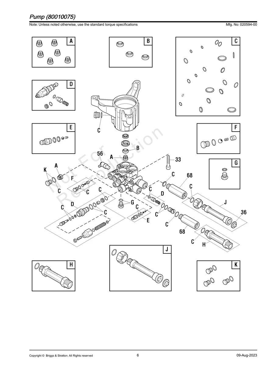 BRIGGS AND STRATTON, 020594-00, IPL.6